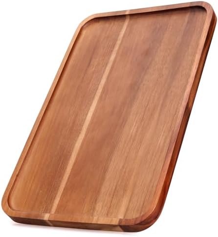 Acacia Wood Trays Large Cheese Charcuterie Boards Wooden Serving Platters