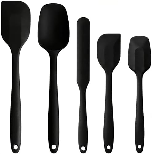 5 Pieces Silicone Spatula Set