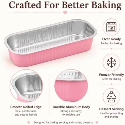 100 Pack Mini Cake Pans with Lids and Spoons