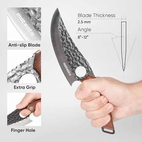 Matsato Chef Knife - Perfect Kitchen Knife for Cooking, Chopping