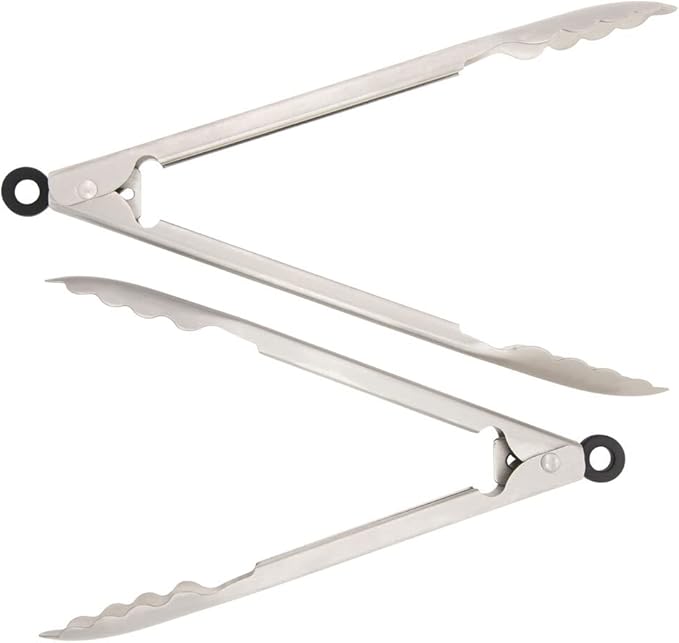 KitchenAid Universal Utility and Serving Stainless Steel Kitchen Tongs, Set of 2