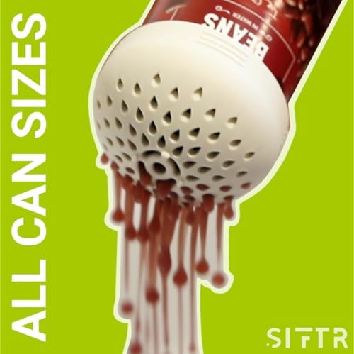 Can Strainer for Canned Goods - Set of 3 Space Saving Colanders