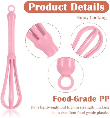 6pcs Hair Color Whisk,Hair Dye Whisk, Whisks for Hairs Color, Used in Hairs Salons, Barber Shops,Dye Cream Whisks, Used for Mixing, Beating, Stirring, 3 Colors