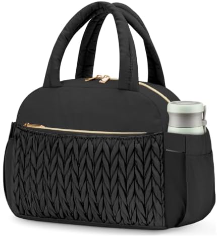 Coobiiya Lunch Box Lunch Bag for Women Men,Reusable Cute Lunch Pail bag,Leakproof,Insulated LunchBox Tote Compact 10L, Cooler Lunch Container for Work Travel Office