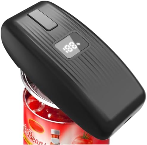 Electric Can Opener with LED Display, Can Opener Electric for Seniors