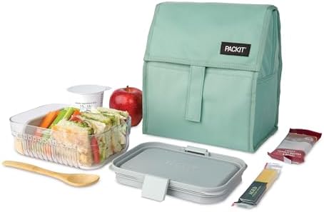 PackIt Freezable Lunch Bag, Sage