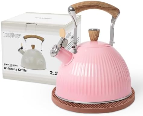 LONFFERY Tea Kettle for Stove Top