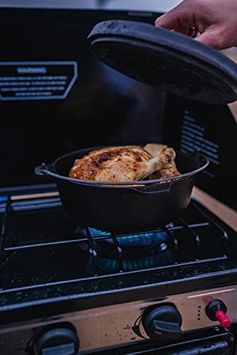 Stansport Pre-Seasoned Cast Iron Dutch Oven
