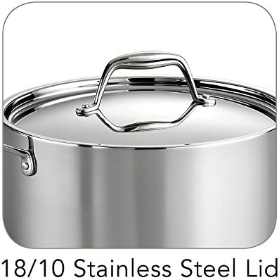 Tramontina Signature Tri-Ply Clad Stainless Steel 6-Quart Sauce Pot