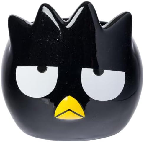 Silver Buffalo Sanrio Hello Kitty and Badtz-Maru, 3D Sculpted Mug, 20oz