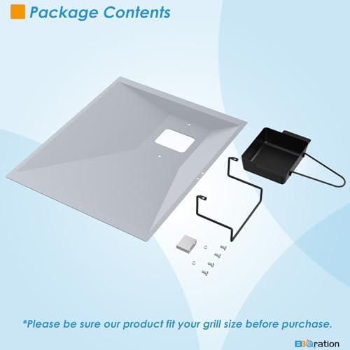 Grease Tray with Catch Pan for Nexgrill 2-Burner Replacement Parts 720-0864R, 720-0864RA, Drip Pan for Nexgrill 2 Burner 720-0864RA Grease Tray Replacement