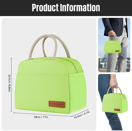 douyadady Lunch Bag&Box Women/Men Insulated&Reusable