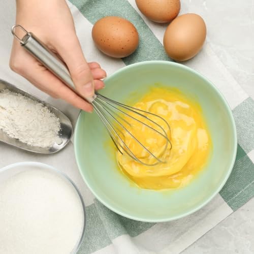 NileHome 2-Pack Stainless Steel Whisk Set,Kitchen Utensils for Cooking