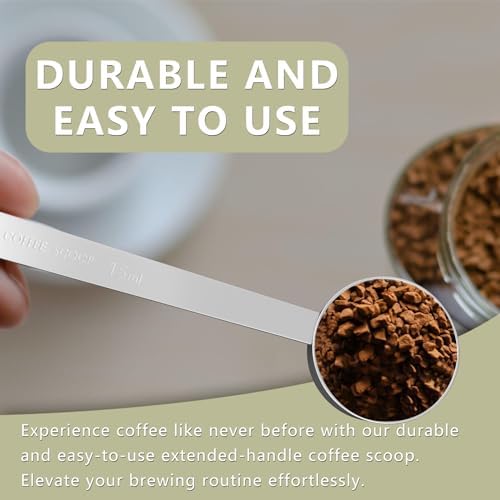 1PCS Long Handle Coffee Scoop, 1Tbsp(15ml) Measuring Spoon