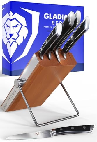 Dalstrong 5-Pc Knife Block Set - Modular Multi-Level Block