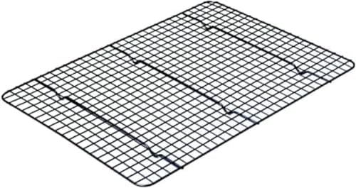 Chicago Metallic Professional Non-Stick Cooling Rack, 16.75-Inch-by-11.75-Inch, Black (Pack of 6)