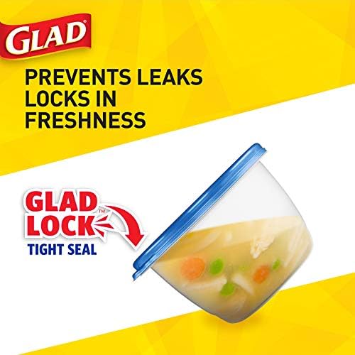 Glad GladWare MatchWare Food Storage Containers, 20 Piece Variety Pack