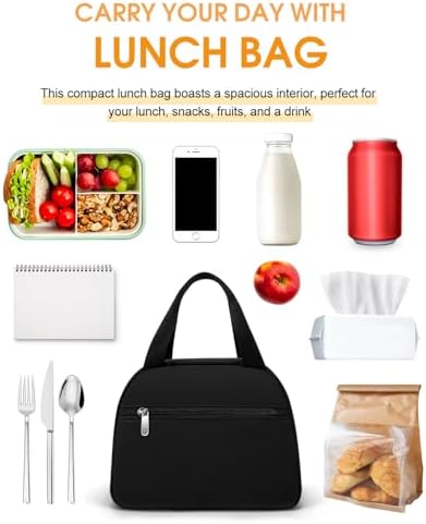 Lunch Bag, Small Insulated Lunch Box for Women Men