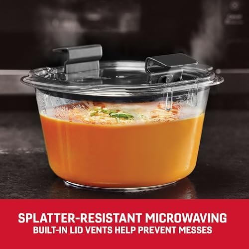 Rubbermaid Brilliance® Round and Rectangular Leak Proof Food Storage Containers, 12 Piece Set