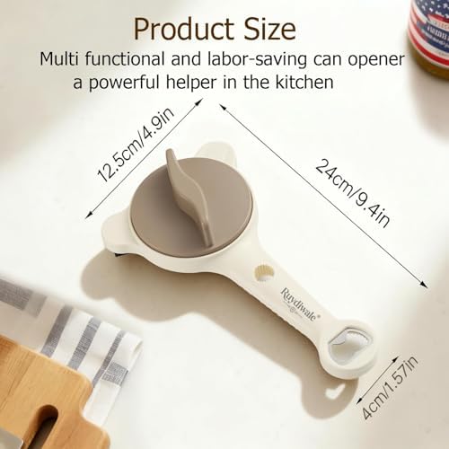 4-in-1 Jar Opener, Ruydiwale Adjustable Jar Opener for Seniors