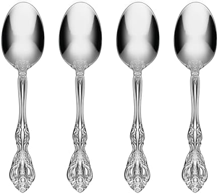 Oneida 2765004C Michelangelo Fine Flatware Dinner Spoons, Set Of 4