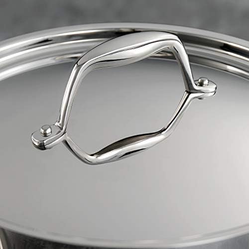Tramontina Signature Tri-Ply Clad Stainless Steel 5-Quart Dutch Oven Pot