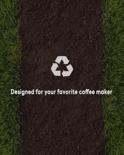 Small Coffee Filters for Ninja Coffee Maker, 200ct, 1-2 Cup