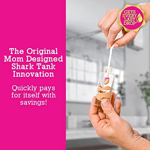 Spatty Daddy Pink 6 Inch Makeup Spatula, Mini Last Drop Scraper Tool