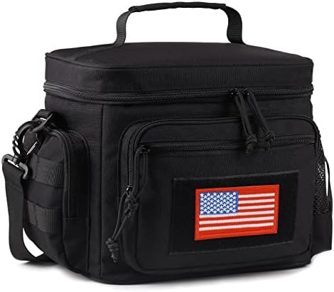 Lunch Box for Men, 12L Leakproof Tactical Lunch Bag Large Cooler for work
