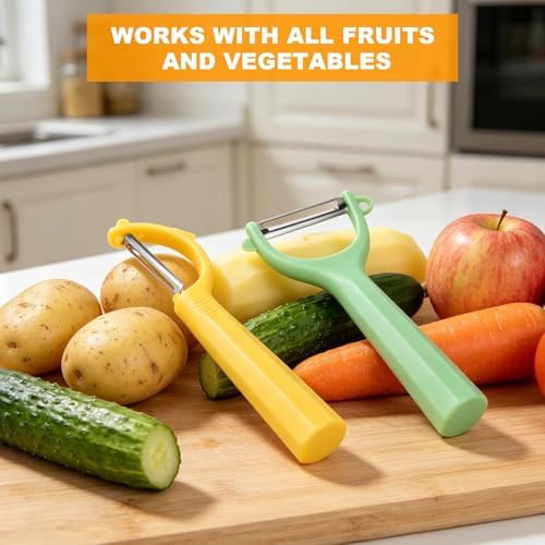2PCS Vegetable Fruit Peeler & Y Potato Peeler