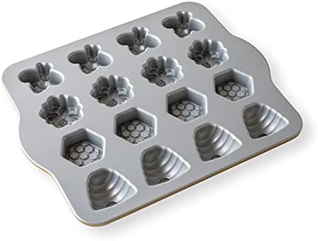 Nordic Ware Busy Bee Bitelet, 1.75 Cup Capacity, Toffee