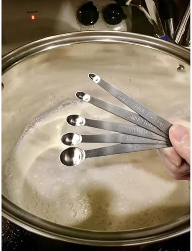 Mini Measuring Spoons Set 10pcs, Drop, Smidgen, Pinch, Dash, Tad
