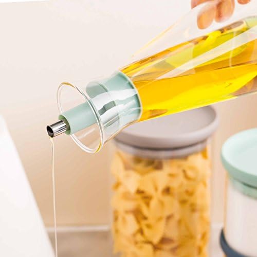 Berghoff Glass Oil Dispenser, Drip Stop Bottle with Infusion Chamber