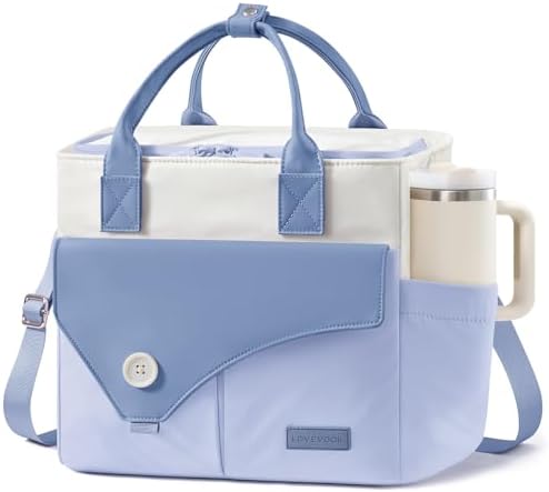LOVEVOOK Lunch Box for Women,Large Insulated Leakproof Lunch Bag for Work