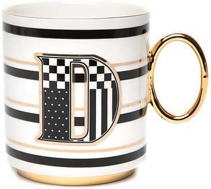 MACKENZIE-CHILDS My Mug, Decorative Ceramic Coffee Mug with Handle, D
