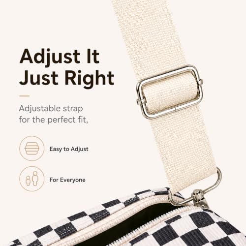 LOVELYWIND Large Insulated Lunch Bag For Women, Black White Lunch Box 12L