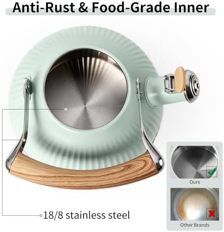LONFFERY Tea Kettle for Stove Top