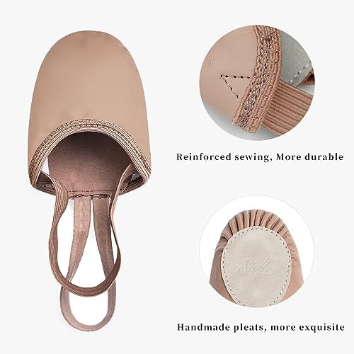 Stelle Genuine Leather Half Soles Dance Shoes Womens Lyrical Pirouette