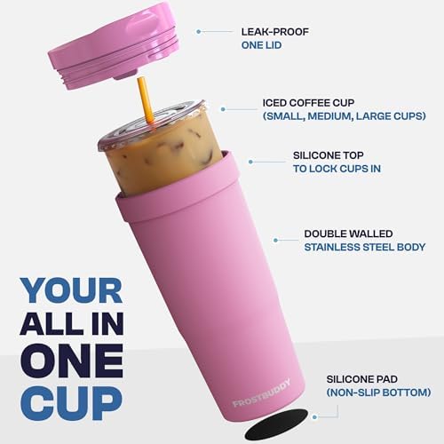 Frost Buddy Togo Buddy 30oz Tumbler - Spill-Proof Flip Lid (Sleighcation)