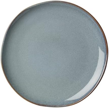 Oneida 897199 Organic Shades 12-Piece Dinnerware Set, Slate Blue