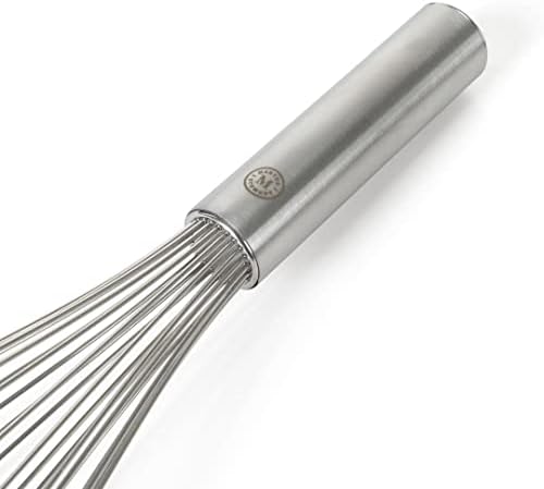 Martha Stewart Richburn 12-Inch Stainless Steel Balloon Whisk – Satin Finish, Durable Kitchen Whisk for Mixing and Whipping