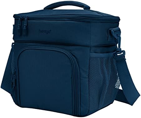 Bentgo Prep Deluxe Insulated Meal Prep Lunch Bag for Adults, Holds 5 Meals