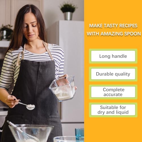 1PCS 1/2tsp(2.5ml) Stainless Steel Measuring Spoon