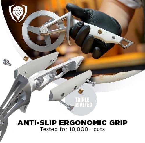 Dalstrong Orbit Razor Pizza Wheel Cutter - HC Stainless Steel