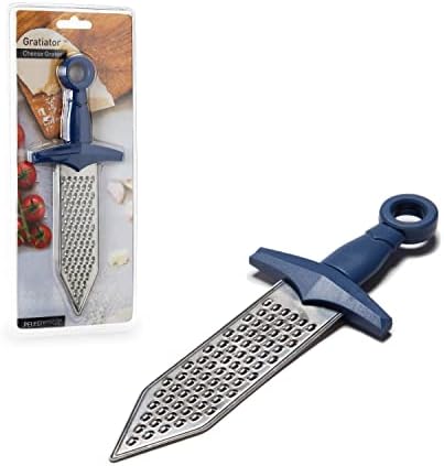 PELEG DESIGN Handheld Cheese Grater Durable Rust-Proof Metal (Gratiator)