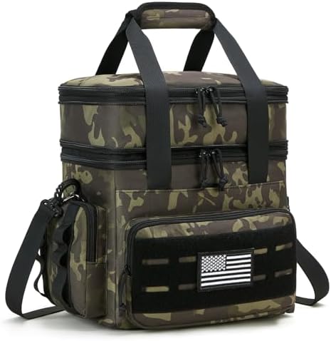 holuxer Lunch Bag & Lunch Box for Men - Tactical Large Soft