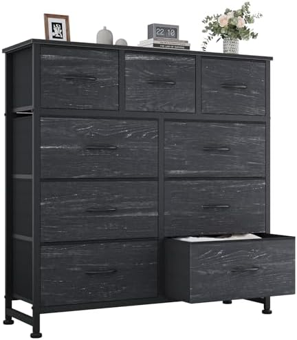 OLIXIS 9 Drawer Tall Dresser for Bedroom, Closet Organizers and Storage