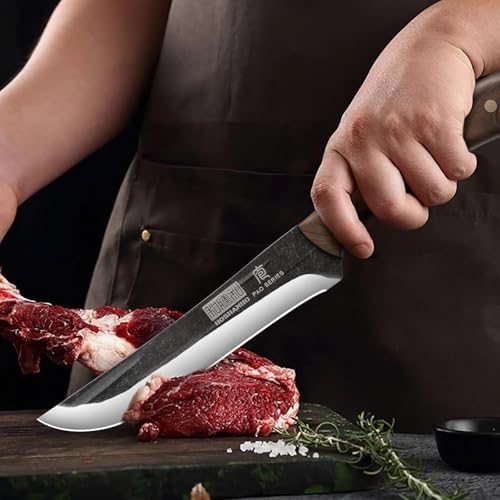 HOSHANHO Butcher Knife Set 3PCS, Sharp Fillet & Utility & Paring Knife Set