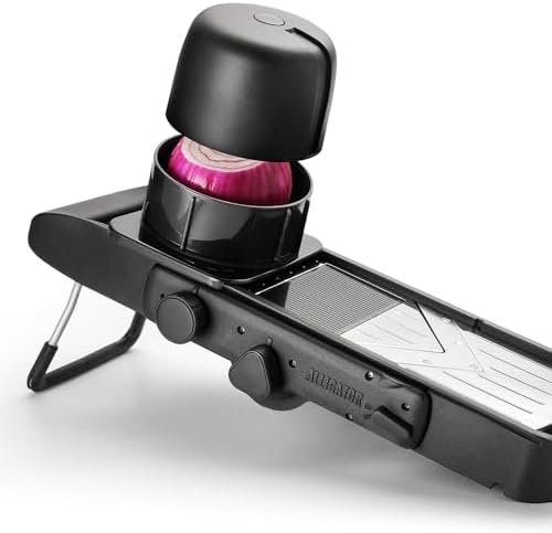 Alligator 6080 Mandoline Slicer, Adjustable Thickness, Stainless Steel