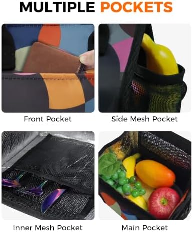 6.75L Small Insulated Lunch Bag, Reusable Cooler Tote Thermal Snack Bag